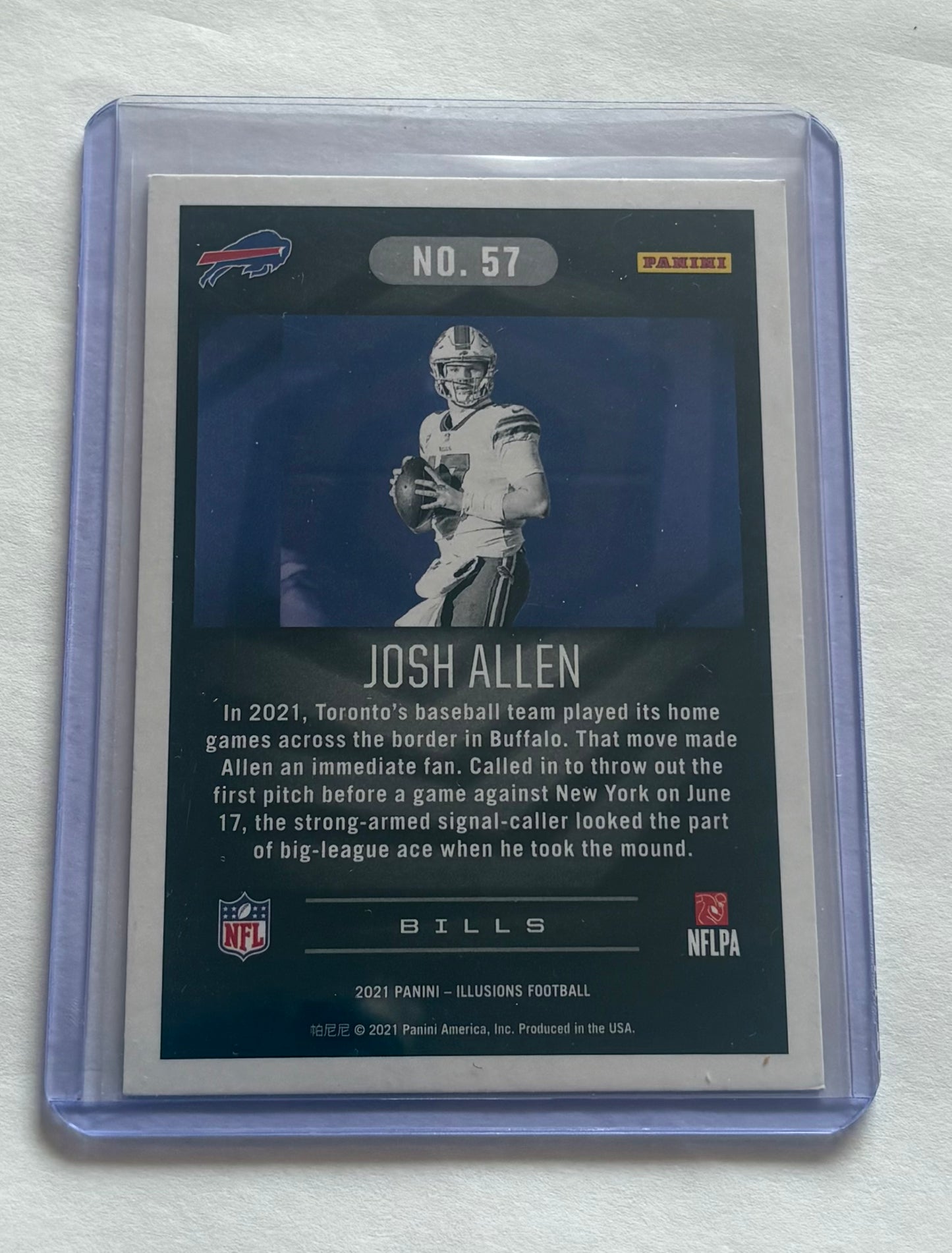 Josh Allen Buffalo Bills 2021 Panini