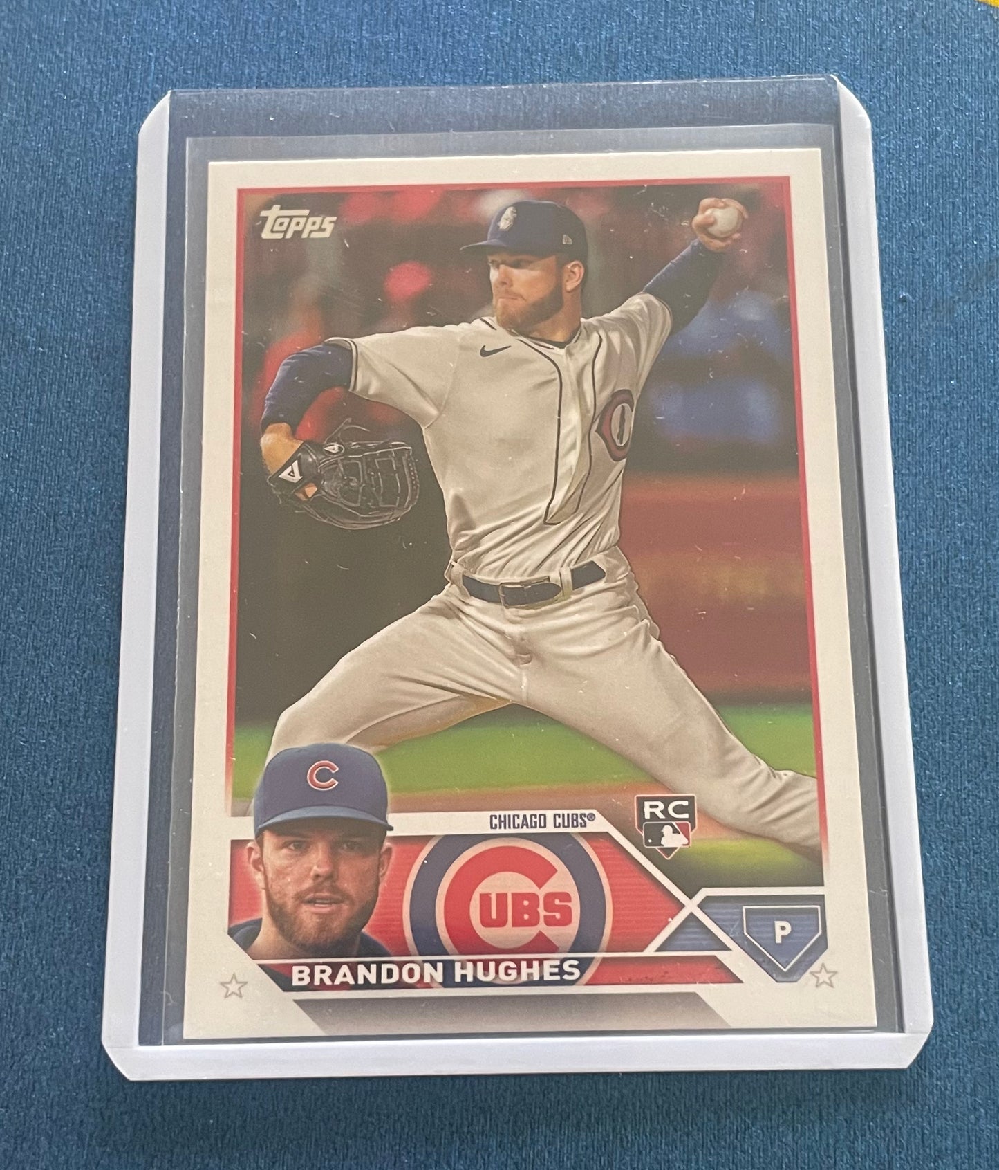 Brandon Hughes Chicago Cubs 2023 Topps
