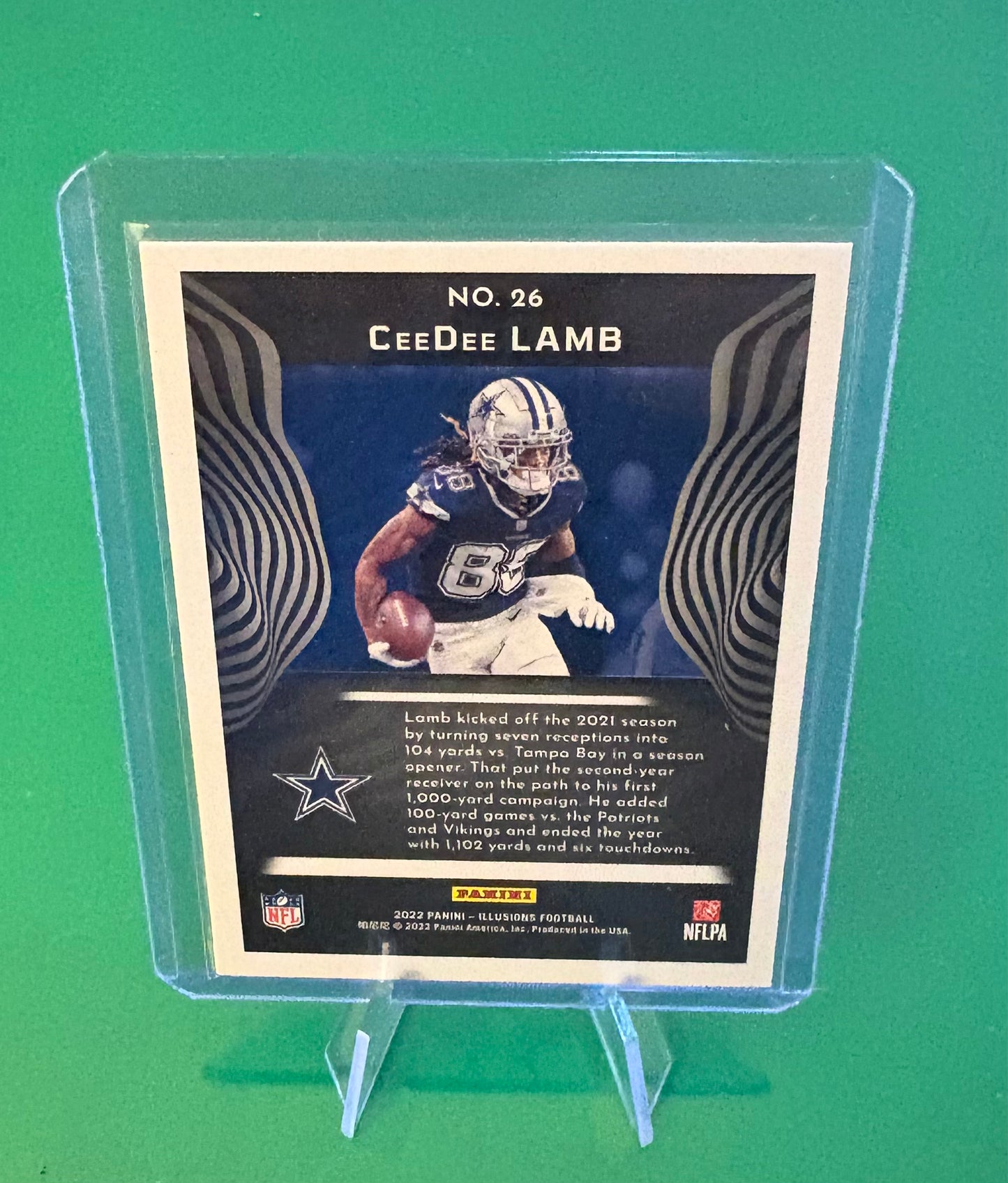 CeeDee Lamb Dallas Cowboys 2022 Panini Illusions