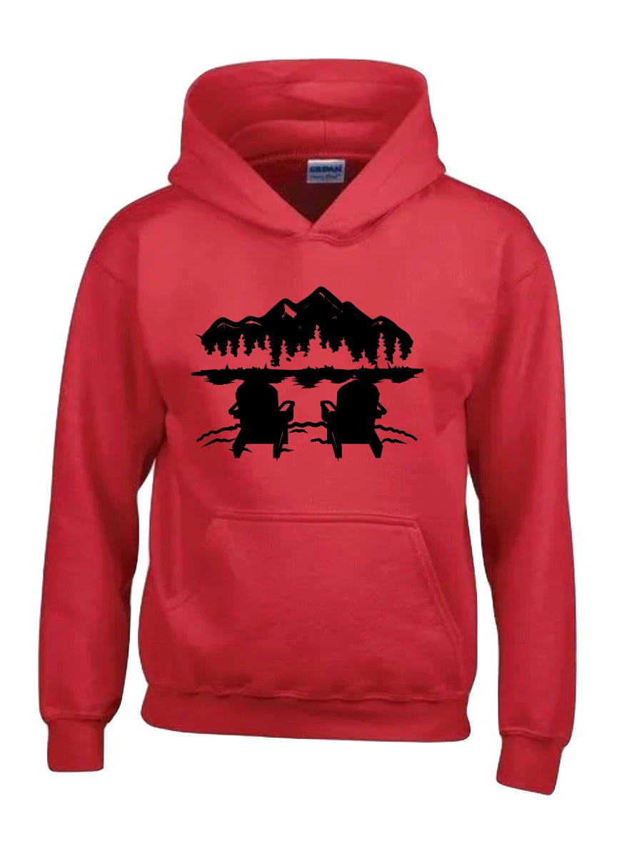 “Relax” mountain lounging hoodie