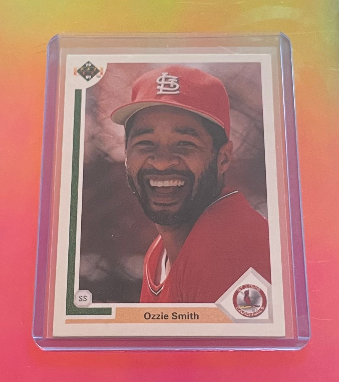 Ozzie Smith St.Louis Cardinals 1991 Upper Deck