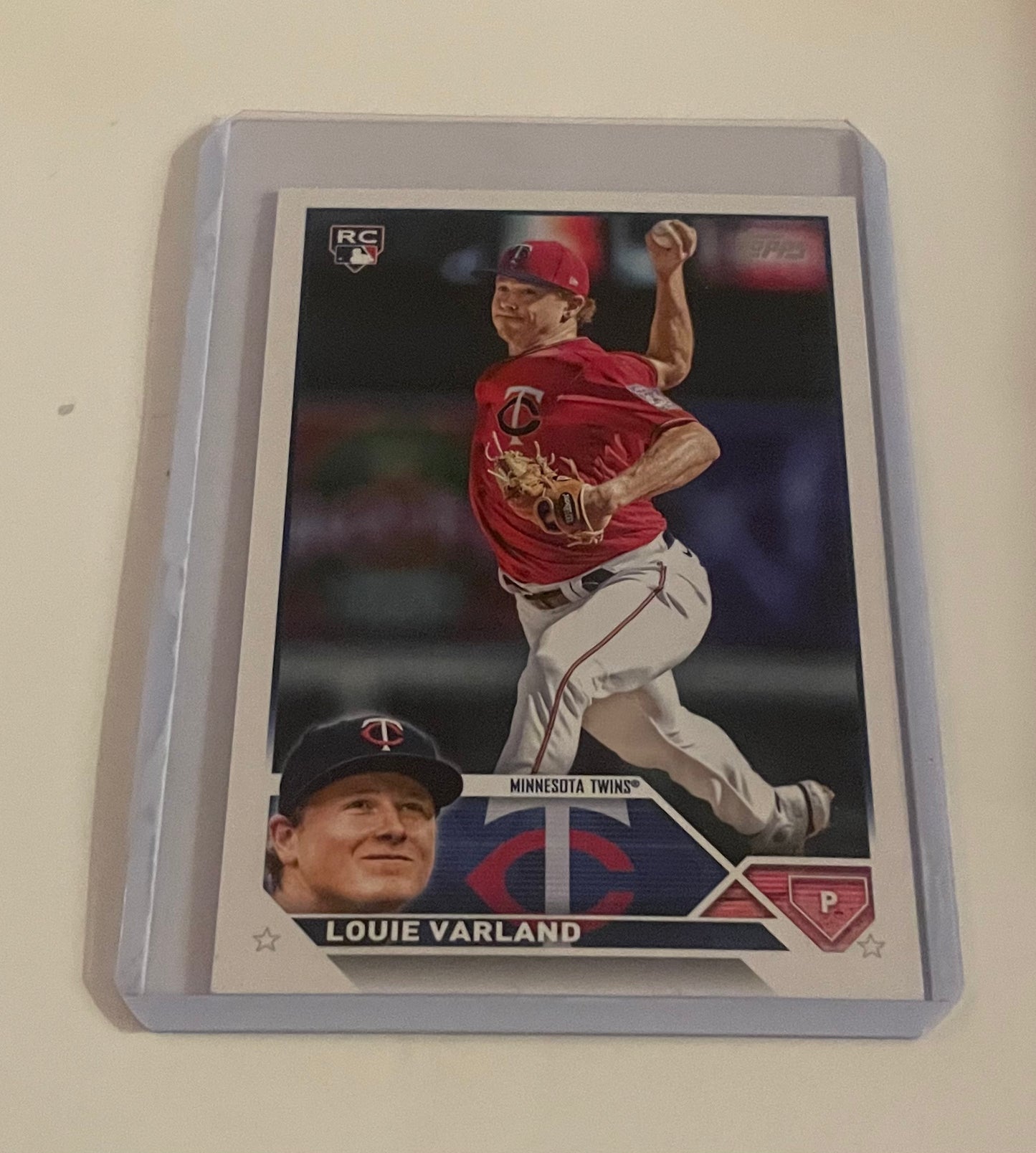 Louie Varland Minnesota Twins Topps 2023