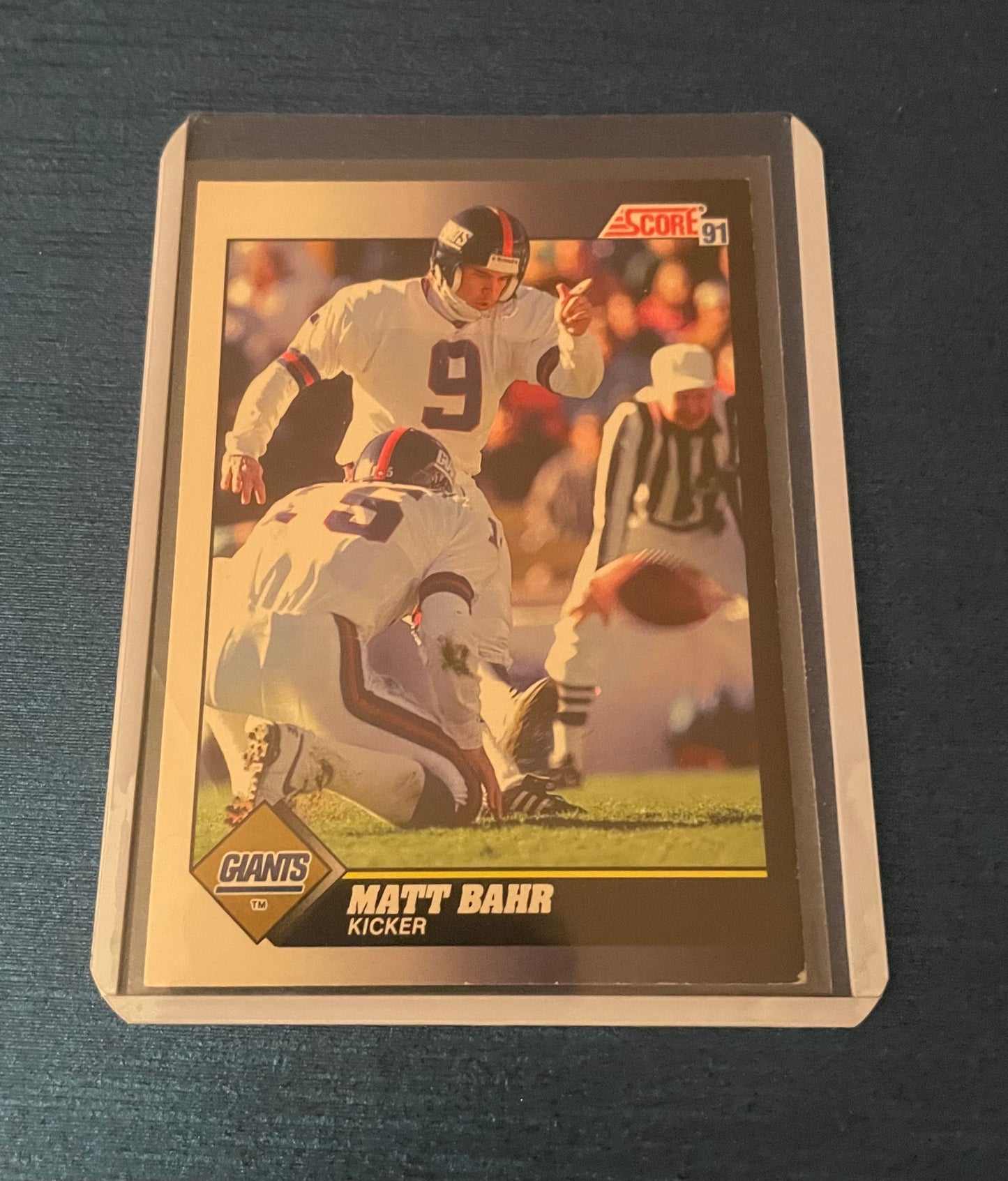 Matt Bahr New York Giants ‘91 score