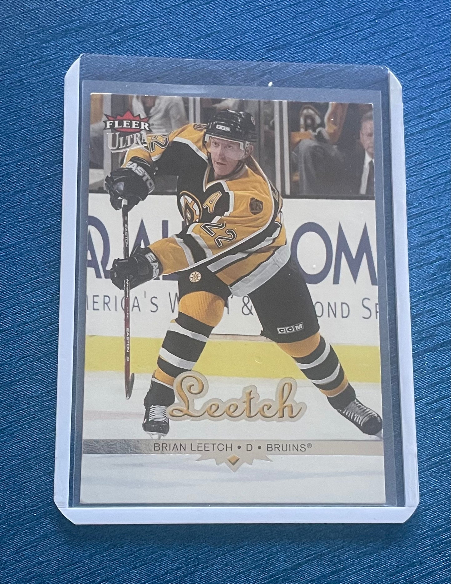 Brian Leetch Boston Bruins Fleer Ultra 2006