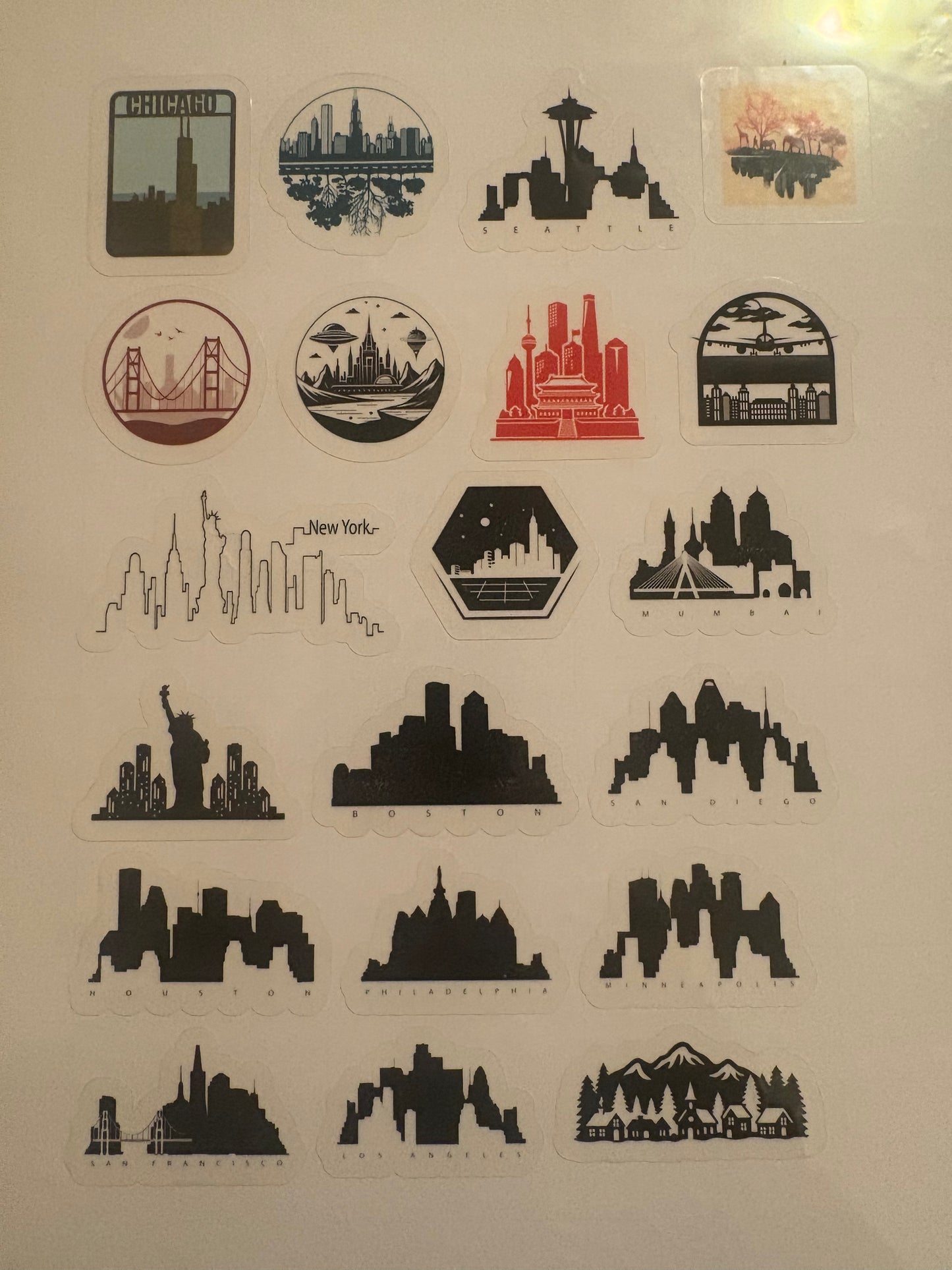 “City Slicker” Stickers 20pc