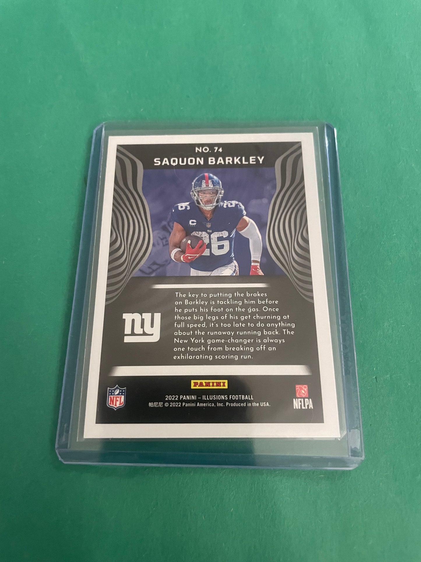 Saquon Barkley New York Giants 2022 Panini