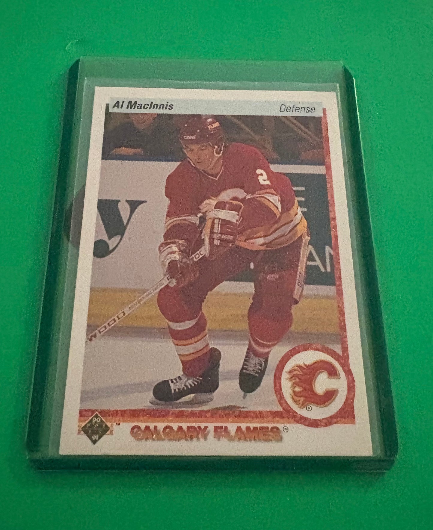 Al MacInnis Calgary Flames Upper Deck 1991