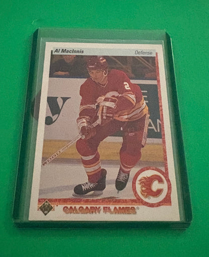 Al MacInnis Calgary Flames Upper Deck 1991