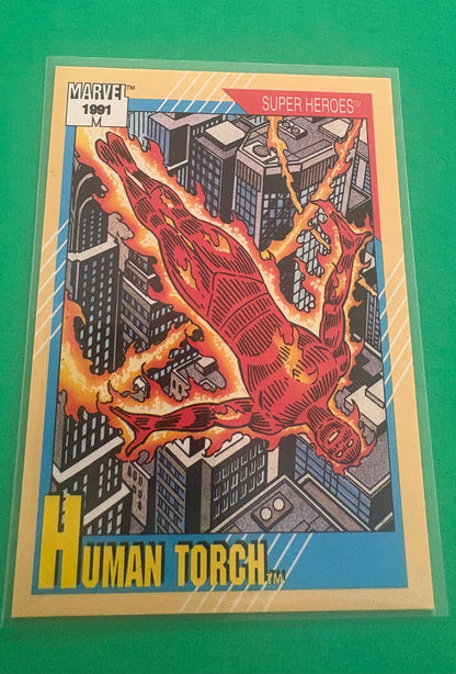 Human Torch (Superheroes) 1991 Marvel