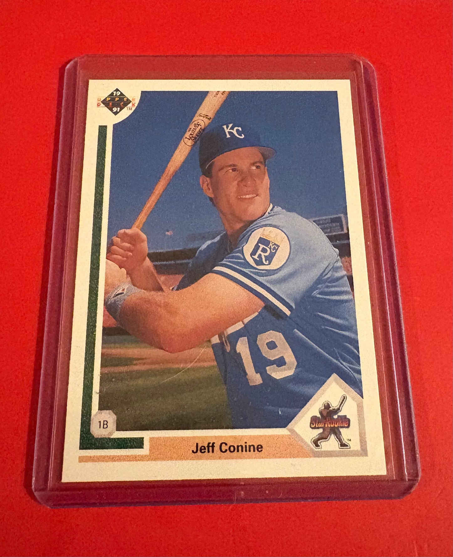 Jeff Conine Star Rookie 1991 Upper Deck