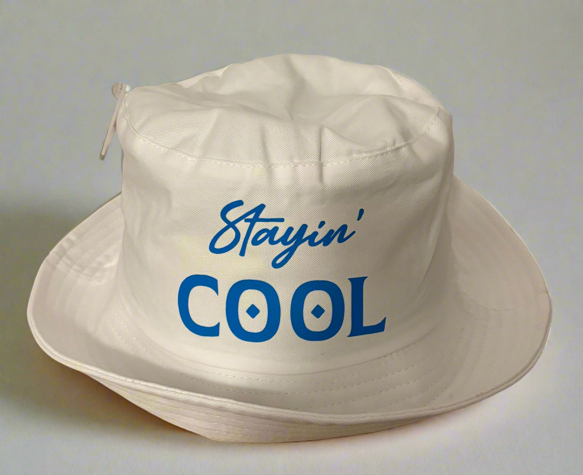 “Stayin cool” sunglasses bucket hat