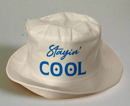 “Stayin cool” sunglasses bucket hat