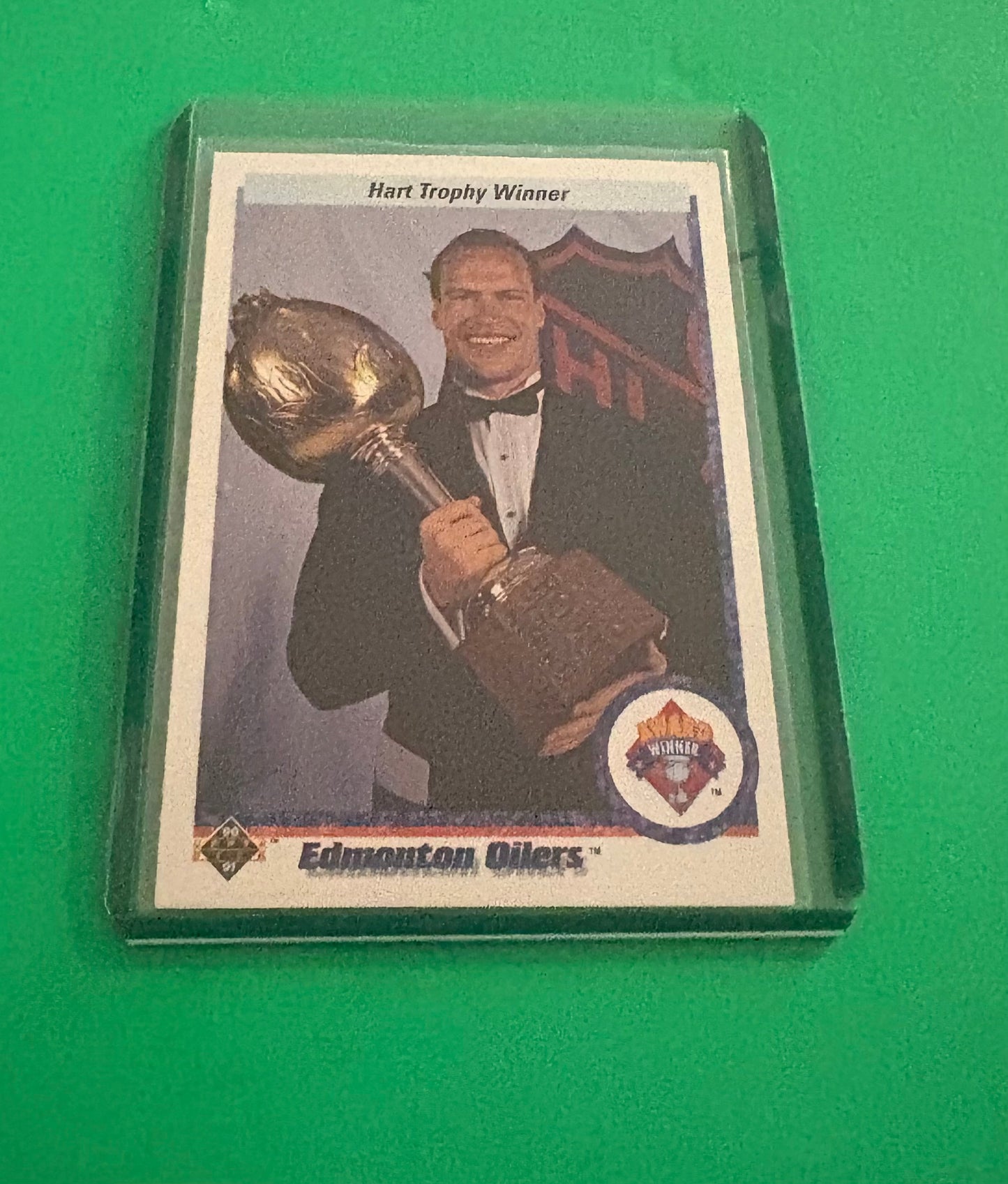 Mark Messier Edmonton Oilers Hart Trophy Winner 1991 Upper Deck