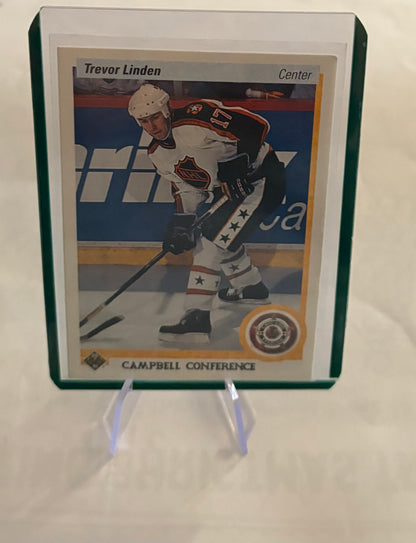 Trevor Linden Vancouver Canucks 1991 Upper Deck