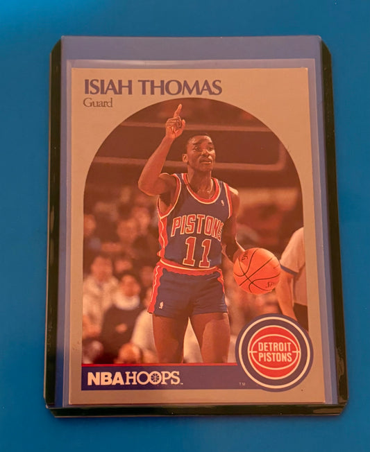 Isiah Thomas Detroit Pistons 1990 NBA Official.