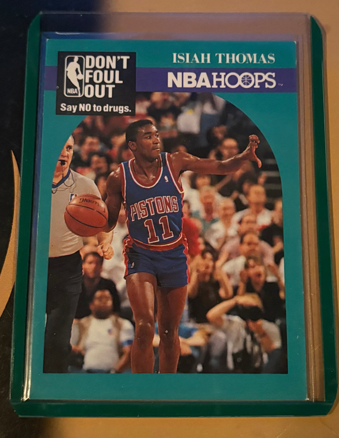 Isiah Thomas Detroit Pistons 1990 NBA Properties