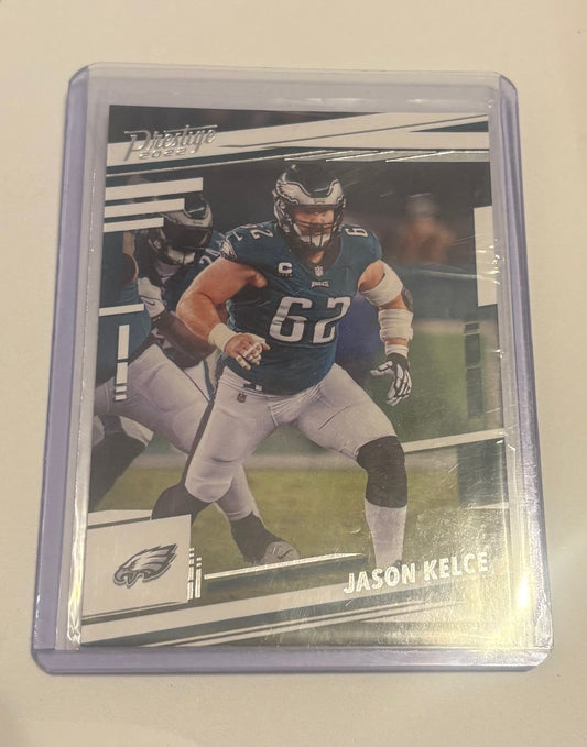 Jason Kelce Philadelphia Eagles 2022 Panini Prestige