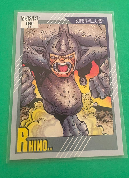 Rhino (Supervillians) Marvel 1991
