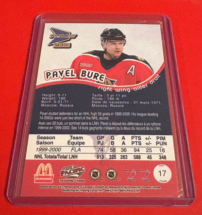 Pavel Bure Florida Panthers Prism 2001