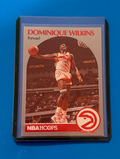 Dominique Wilkins Atlanta Hawks 1990 NBA Properties.
