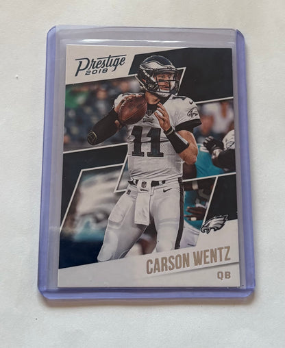 Carson Wentz Philadelphia Eagles 2018 Panini Prestige
