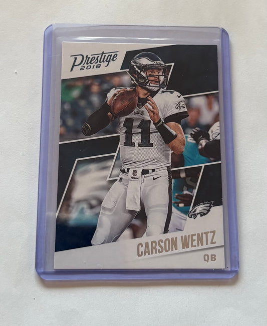 Carson Wentz Philadelphia Eagles 2018 Panini Prestige