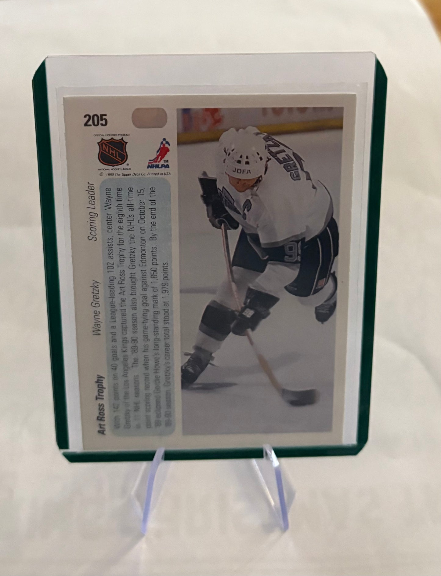 Wayne Gretkzy Los Angeles Kings 1991 Upper Deck