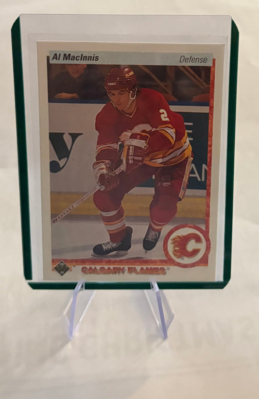 Al MacInnis Calgary Flames Upper Deck 1991