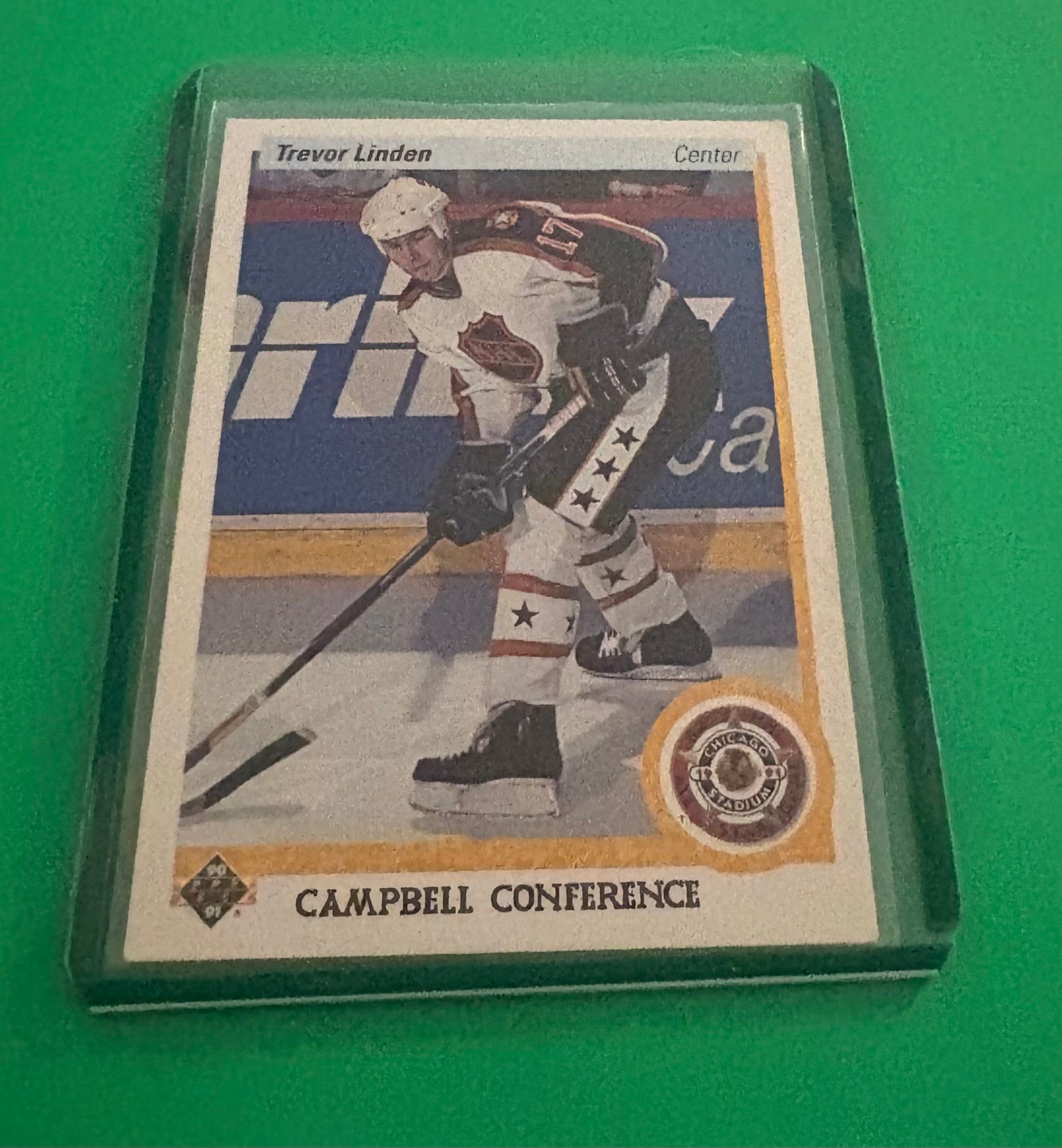 Trevor Linden Vancouver Canucks 1991 Upper Deck
