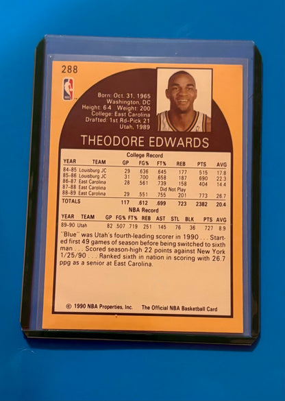 Blue Edwards Utah Jazz NBA Official Rookie