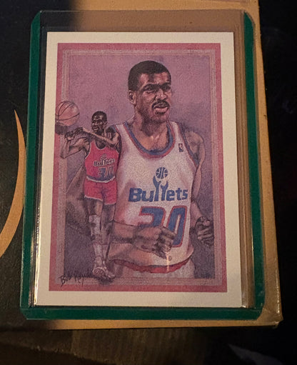 Bernard King Washington Bullets 1990 NBA Official