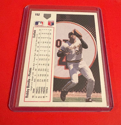 Bobby Bonilla Pittsburgh Pirates 1991 Upper Deck