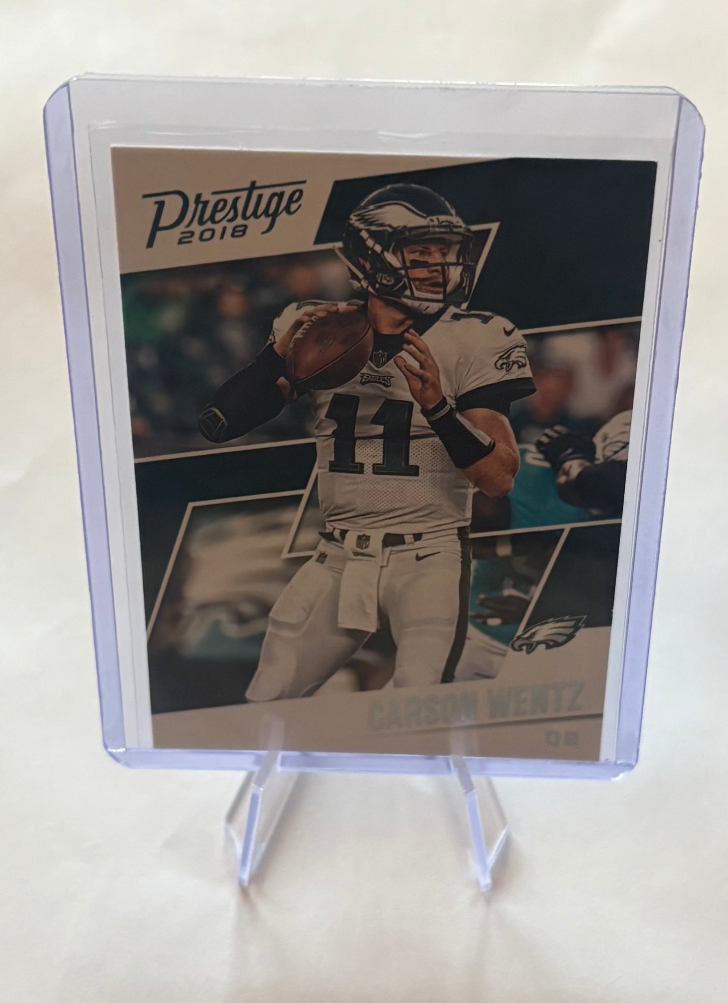 Carson Wentz Philadelphia Eagles 2018 Panini Prestige