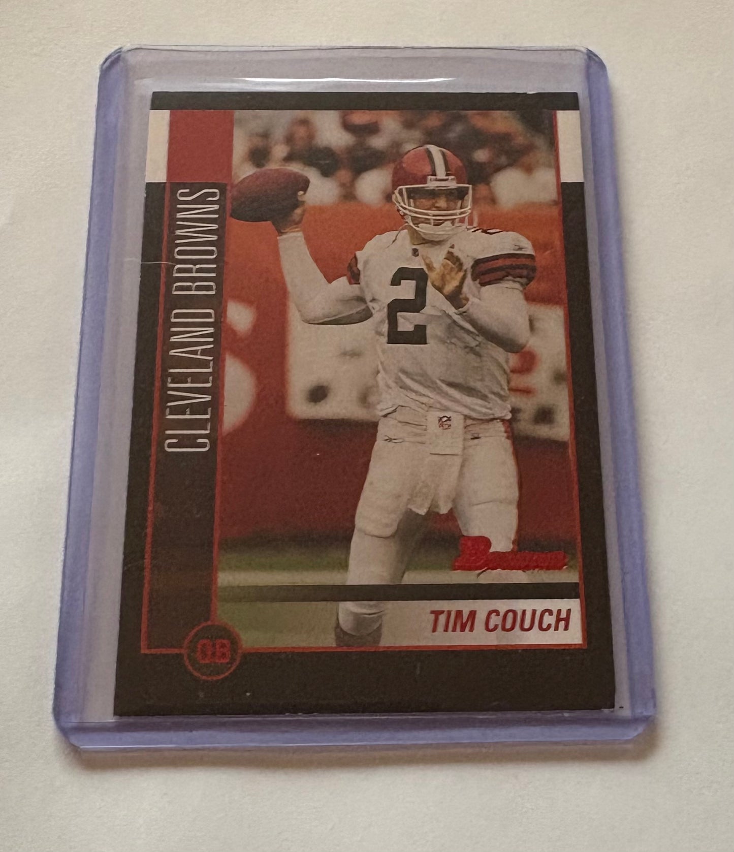 Tim Couch Cleveland Browns 2002 Topps Bowman