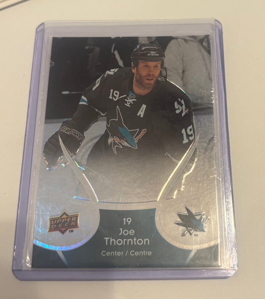 Joe Thornton San Jose Sharks 2009 Upper Deck
