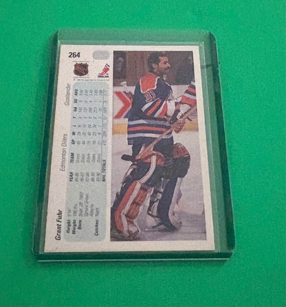 Grant Fuhr Edmonton Oilers Upper Deck 1991