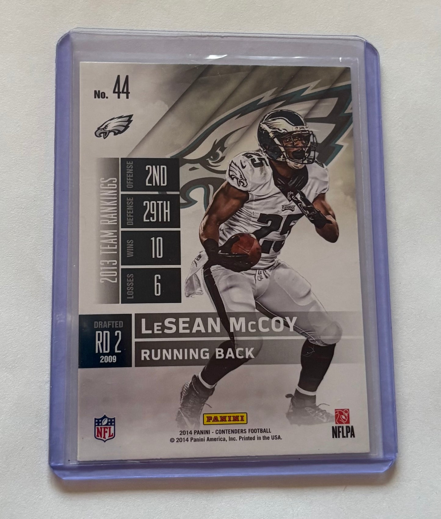 LeSean McCoy Philadelphia Eagles 2014 Panini Contenders