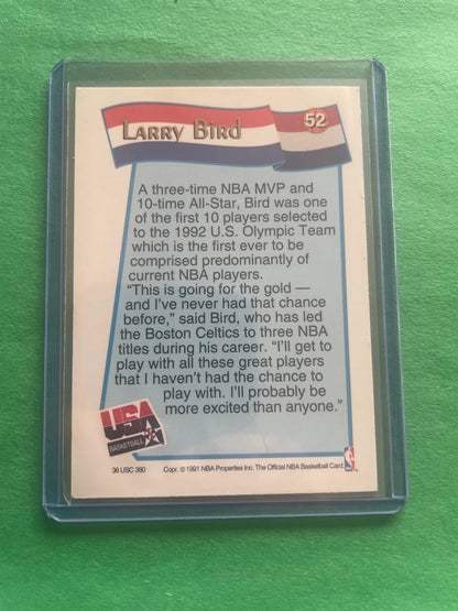 1991 Official NBA USA Larry Bird