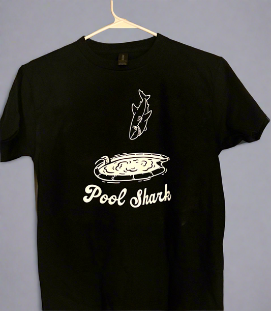 “Pool Shark” glow in the dark tee
