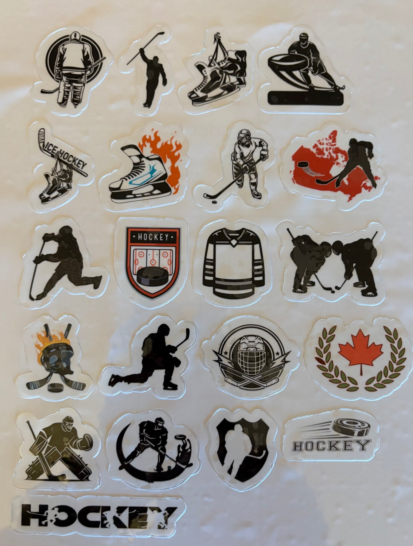 Hockey stickers