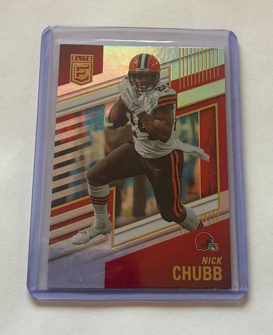 Nick Chubb Cleveland Browns 2022 Donruss Elite