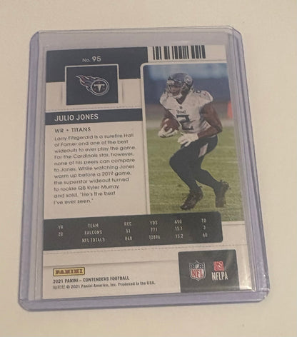Julio Jones Tennessee Titans 2021 Panini Contenders