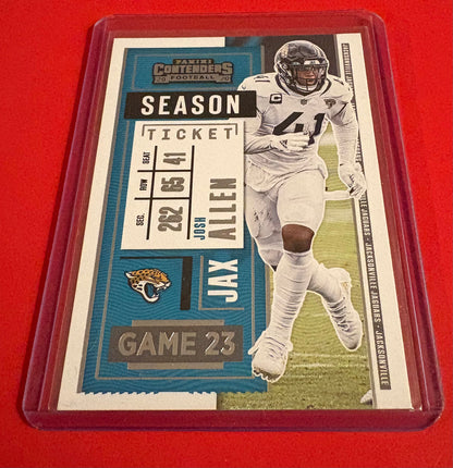 Josh Allen Jackonville Jaguars 2020 Panini Contenders