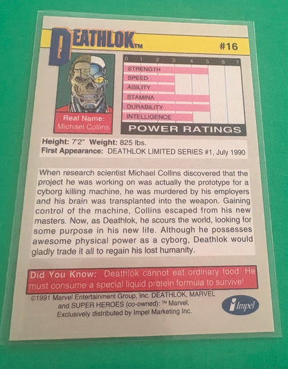 Deathlock (Superheroes Collection) Marvel 1991