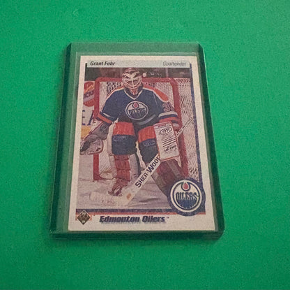 Grant Fuhr Edmonton Oilers Upper Deck 1991