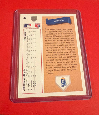 Jeff Conine Star Rookie 1991 Upper Deck