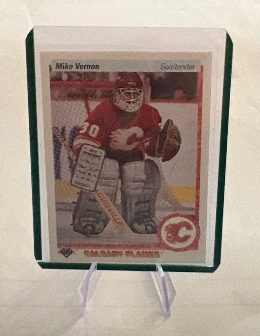 Mike Vernon Calgary Flames 1991 Upper Deck