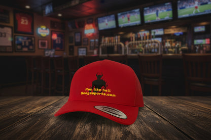 “Run like hell” Sedg’s sports shop hat