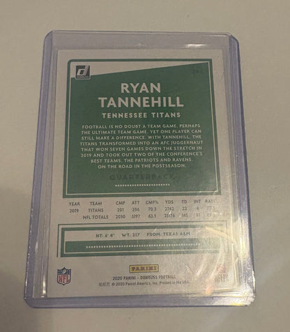 Ryan Tannehill Tennessee Titans 2020 Panini