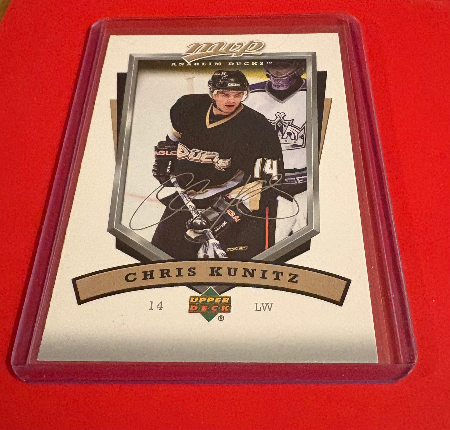 Chris Kunitz Anaheim Ducks 2006-07 Upper Deck